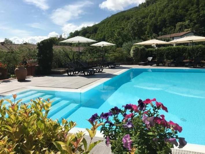 Ferienhaus für 2 Personen, mit Pool und Garten