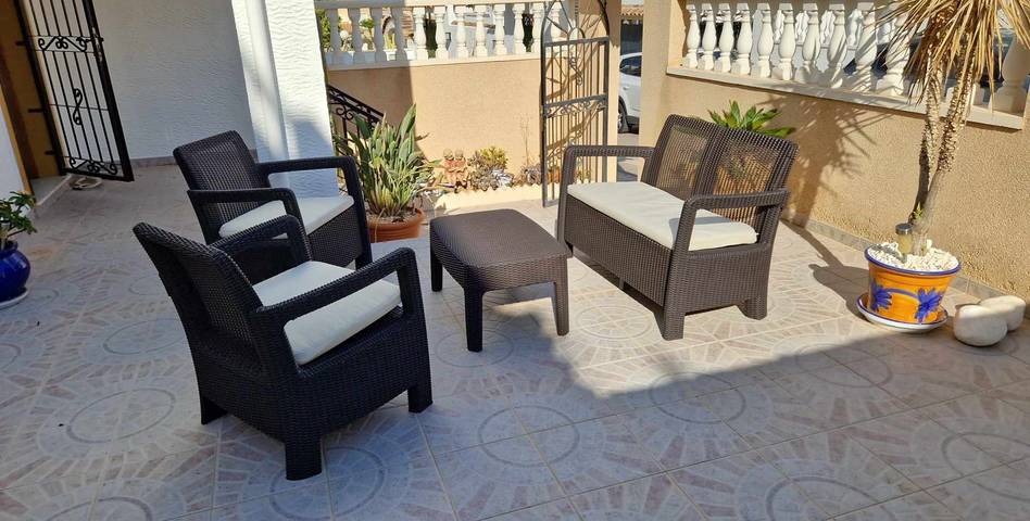 Ferienhaus für 5 Personen, mit Balkon und Terrasse sowie Garten und Pool in Orihuela Costa - 4