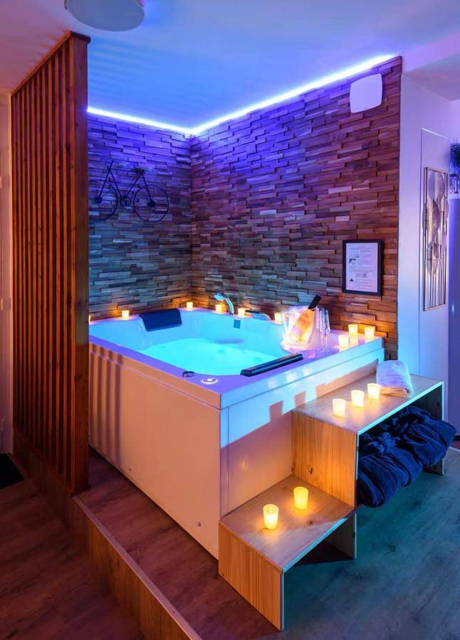 Appartement de vacances pour 2 personnes, avec jacuzzi
