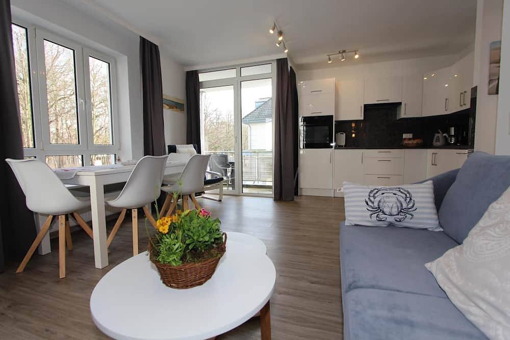 Ganze Wohnung, Helle Fewo im Eg mit zwei Balkonen, mit Haustier - Residenz Düne Iii in Strand Boltenhagen, Boltenhagen