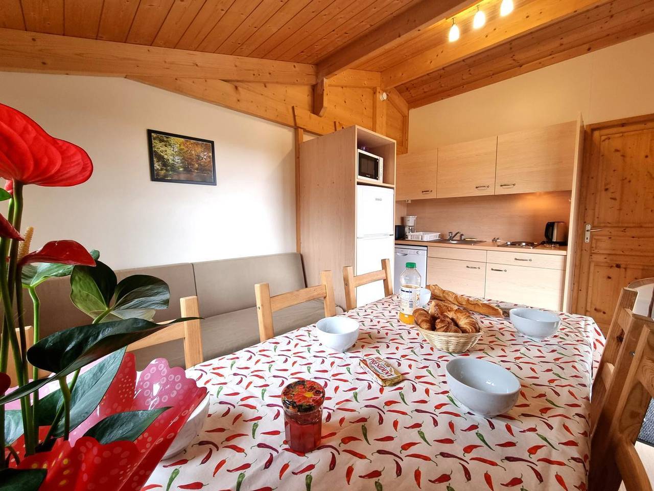 Chalet paisible, animaux admis - 6 pers. in Usson-en-Forez, Montbrison