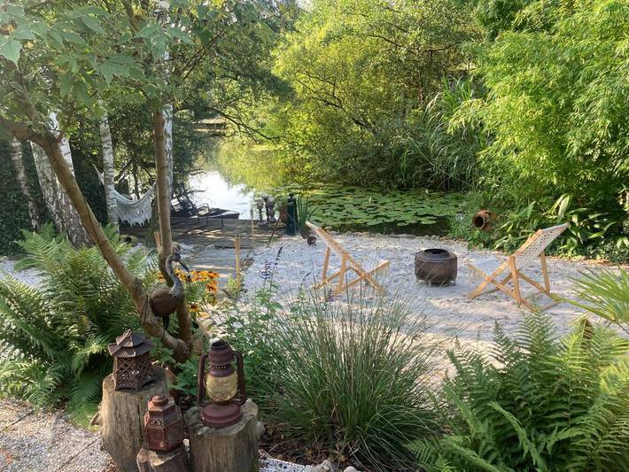 Parc de vacances pour 2 personnes, avec sauna ainsi que jardin et jacuzzi en Belgique