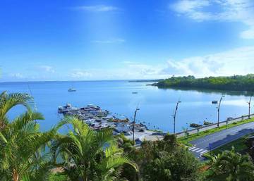 Location de vacances pour 4 personnes, avec terrasse à Baie-Mahault