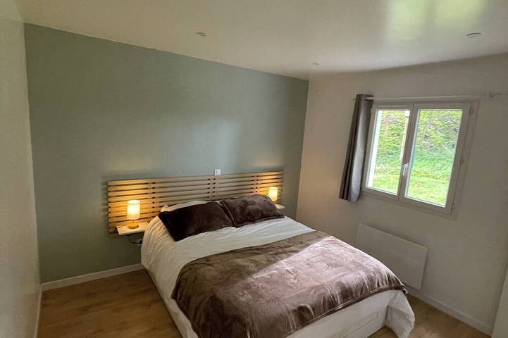 Cosy house 4 pers 2 bedrooms – garden – near Lorient & beaches – sea – quiet in Hennebont, Côte des Mégalithes