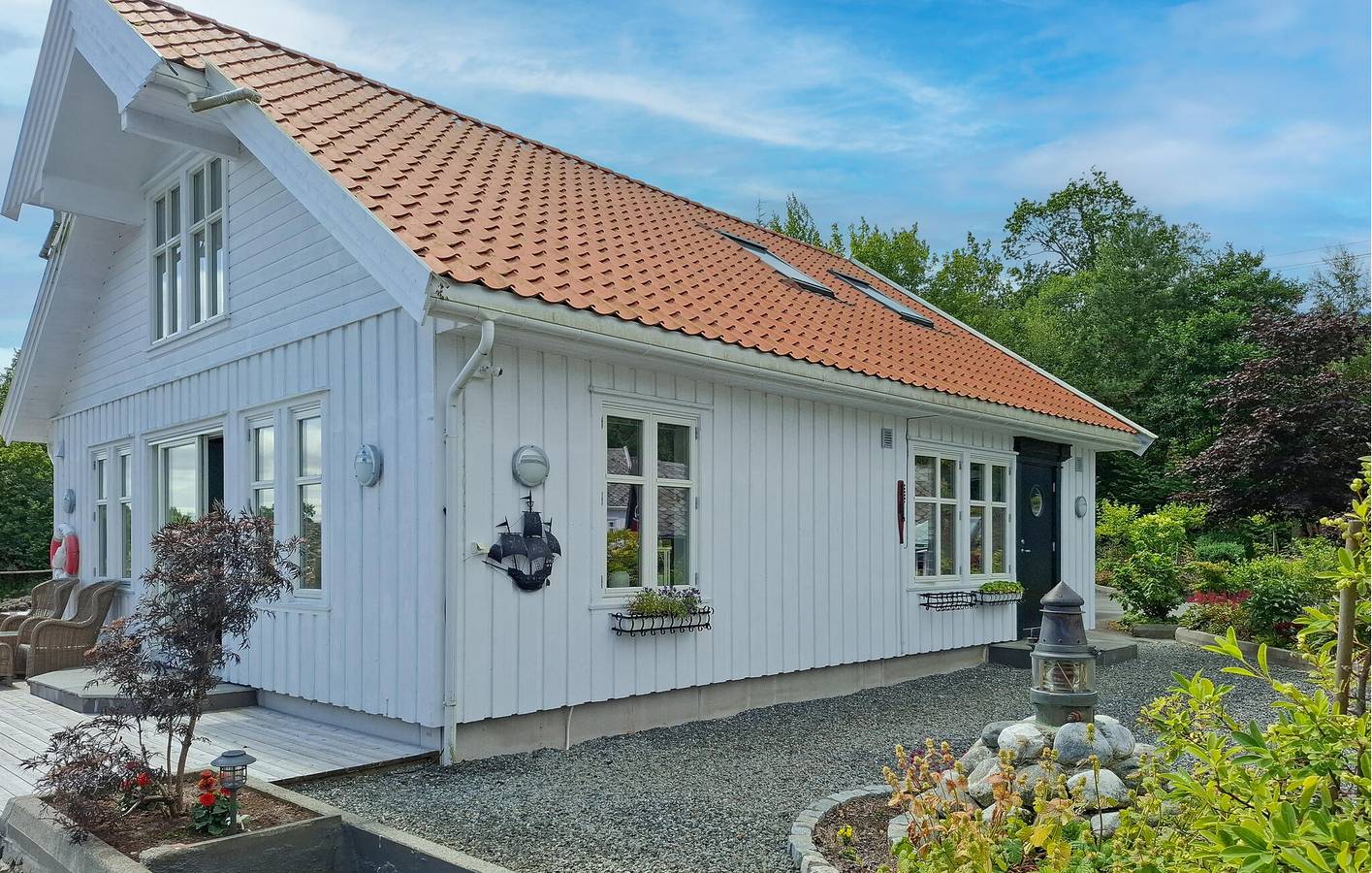 Maison de vacances pour 2 personnes avec terrasse in Skjoldastraumen, Tysvær