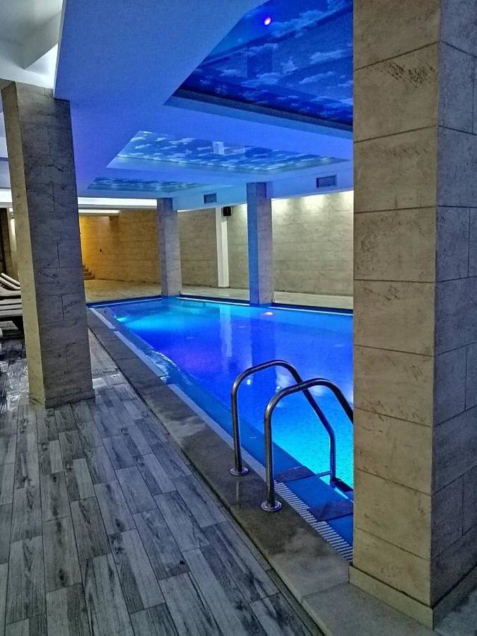 Appartement de vacances pour 3 personnes, avec sauna et piscine ainsi que jardin et vue - 1