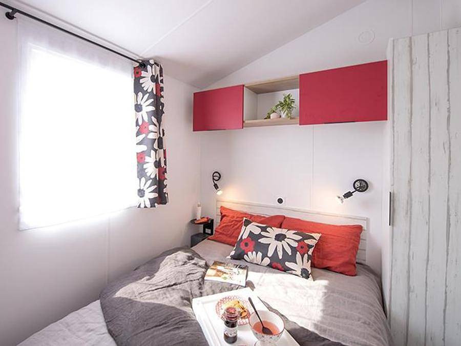 Camping Le Clos de Balleroy - Mobilheim 8 personen - Nirvana - 4 Schlafzimmer in Balleroy, Bayeux und Umgebung