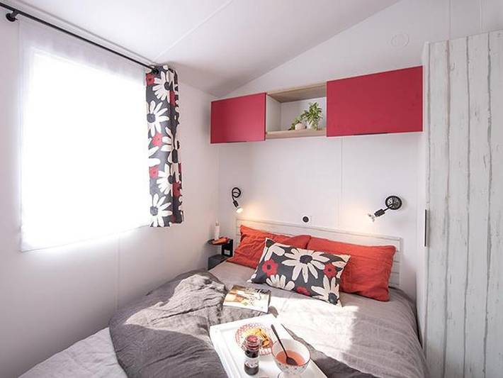 Camping Le Clos de Balleroy - Mobilheim 8 personen - Nirvana - 4 Schlafzimmer in Balleroy, Bayeux und Umgebung