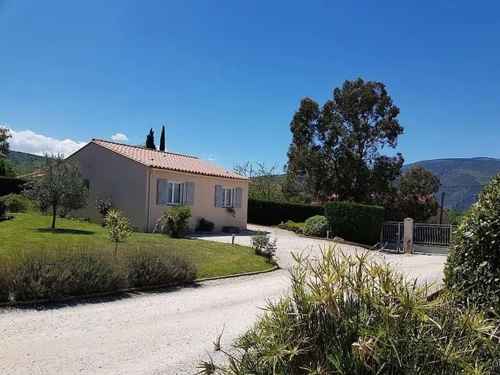 Maison de vacances pour 4 personnes, avec jardin ainsi que piscine et vue - 1
