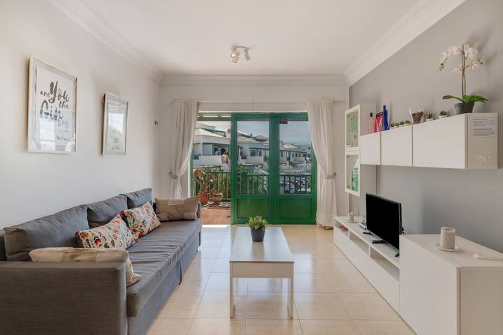 Ferienhaus 'El Gin' mit privater Terrasse und WLAN in Playa Blanca, Yaiza