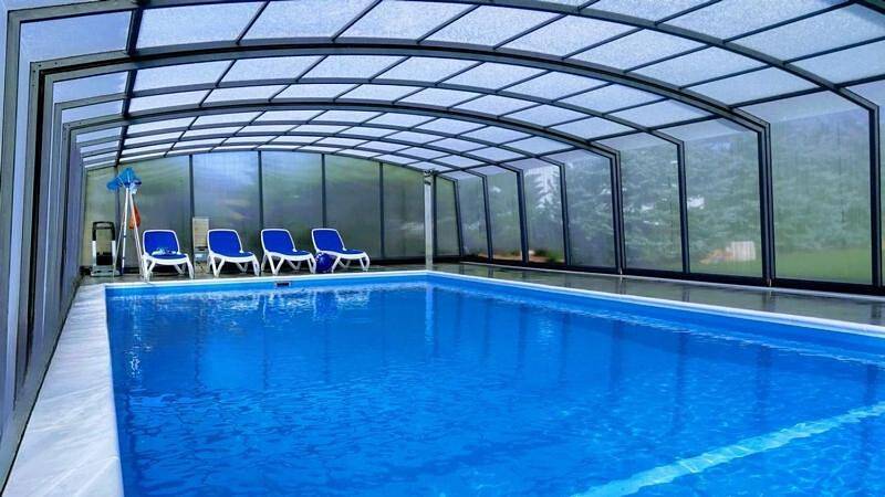 Maison d’hôte pour 4 personnes, avec piscine et jardin en Pologne