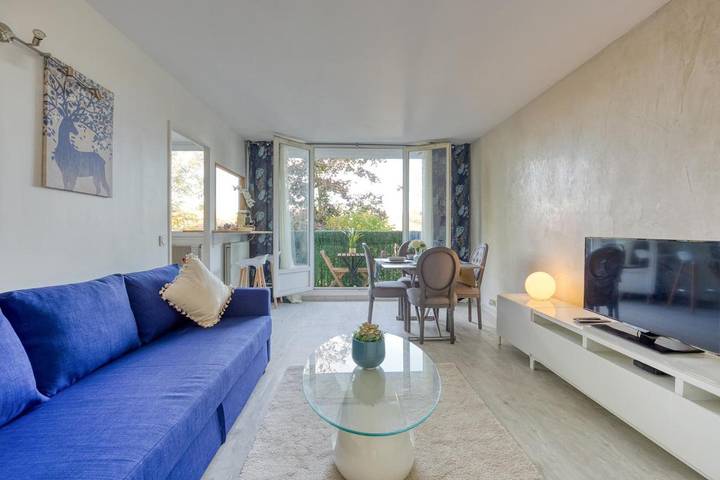 Gîte pour 4 personnes, avec Balcon et Vue à Longjumeau