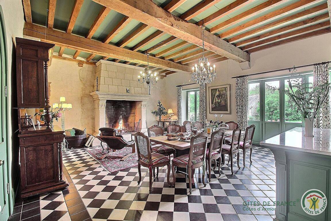 La Roche - Maison de famille - Bretonne in Brusvily, Région de Dinan