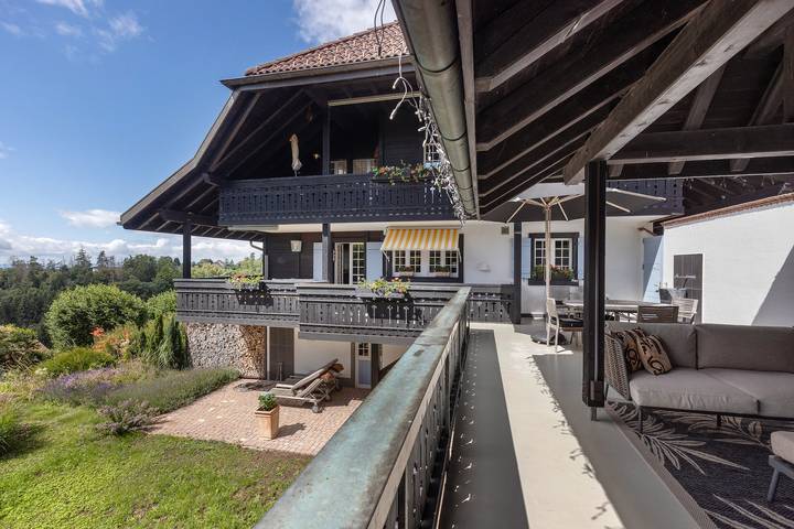Ferienwohnung für 4 Personen, mit Sauna und Balkon in Höchenschwand