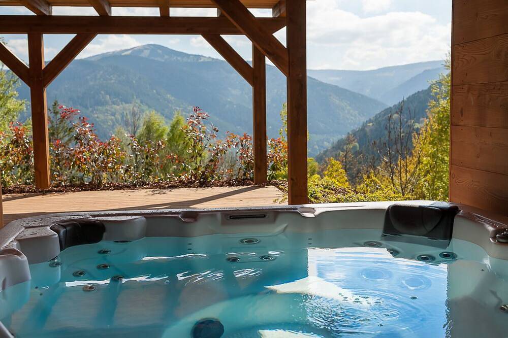 La Cabane de Tim - Grand Chalet Prestige Spa Sauna in Muhlbach-sur-Munster, Parc naturel régional des Ballons des Vosges