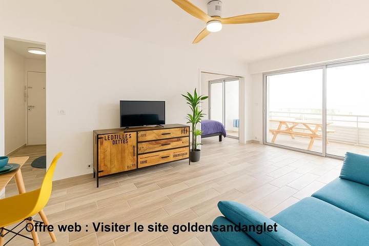 Gîte pour 5 personnes, avec vue et balcon dans Office De Tourisme D Anglet - 3