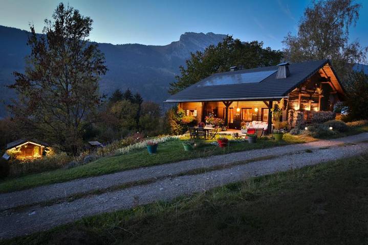 Chambre d’hôte pour 2 personnes, avec Terrasse ainsi que Jardin et Vue