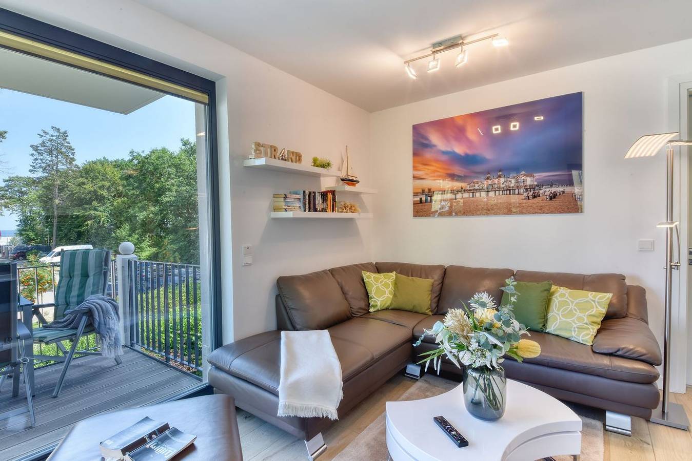 Geheel appartement, Vakantieappartement voor 4 personen met balkon in Strand Baabe, Baabe