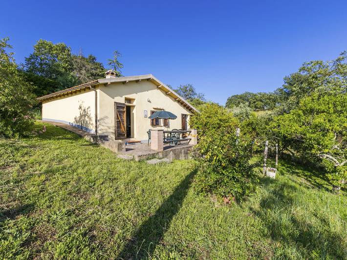Casa vacanza per 4 persone, con Terrazza e Giardino nonché Panorama a Scansano