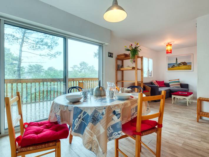 Location de vacances pour 5 personnes, avec jardin et terrasse, animaux acceptés dans Lacanau Ocean - 3
