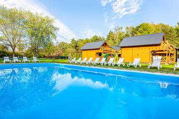 Ferienhaus für 6 Personen, mit Balkon und Garten in Polen