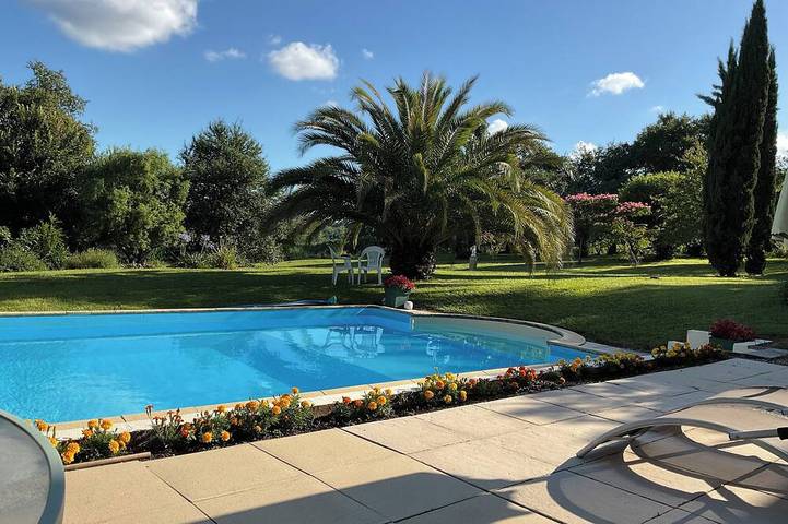 Gîte pour 4 personnes, avec balcon et jardin à Sainte-Colombe (Landes)
