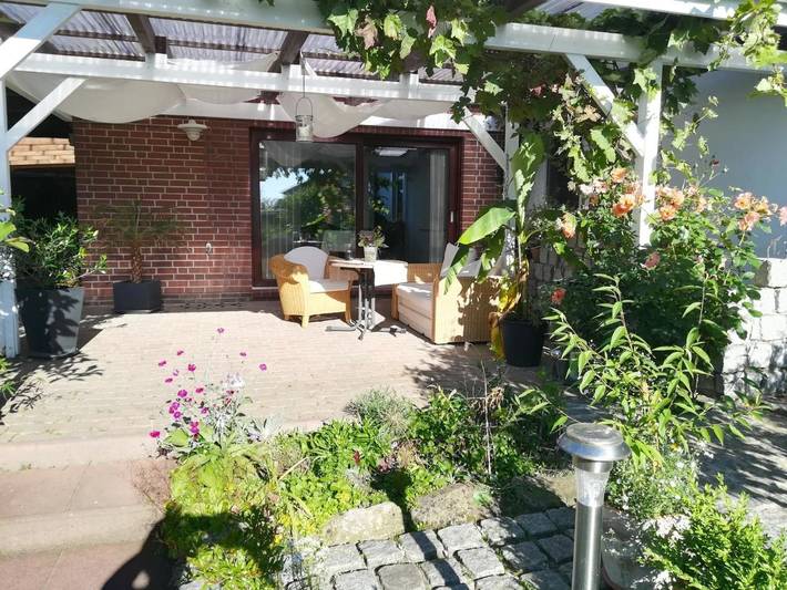 Ferienwohnung für 5 Personen, mit Terrasse und Garten sowie Ausblick in Wacken Open Air