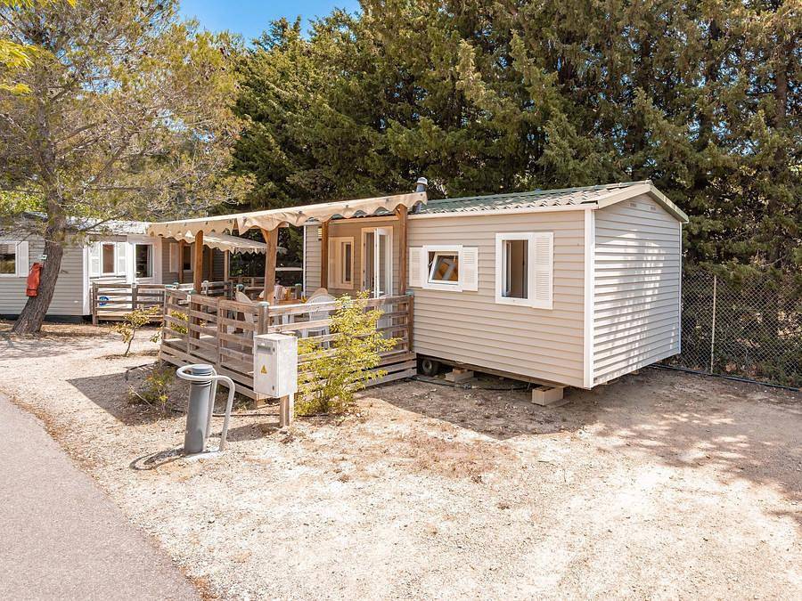 Camping La Baie des Anges - Mobilhome 4 personas - Classic | 2 Dormitorios | 4 Pers | Terraza elevada | Aire acondicionado in La Ciotat, Marsella region