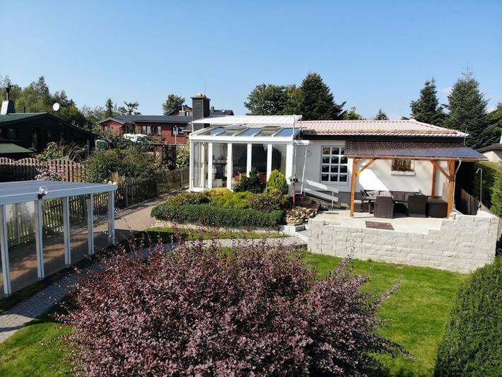 Ferienhaus für 2 Personen, mit Terrasse und Garten, mit Haustier in Friedrichsbrunn