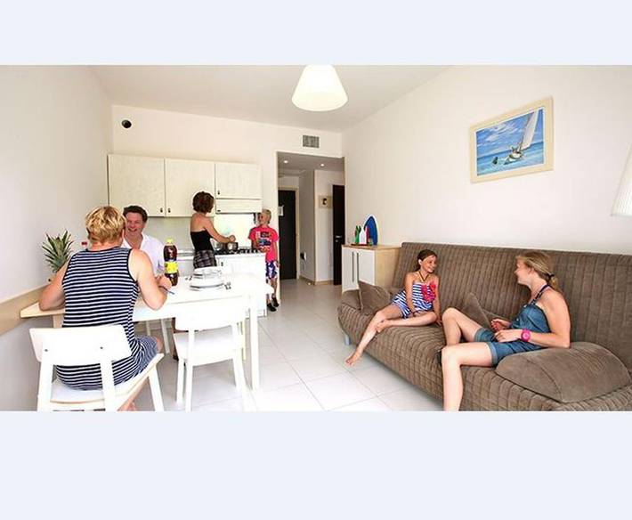 Ferienpark für 4 Personen, mit Balkon und Pool, kinderfreundlich an der Adriatisches Meer - 4