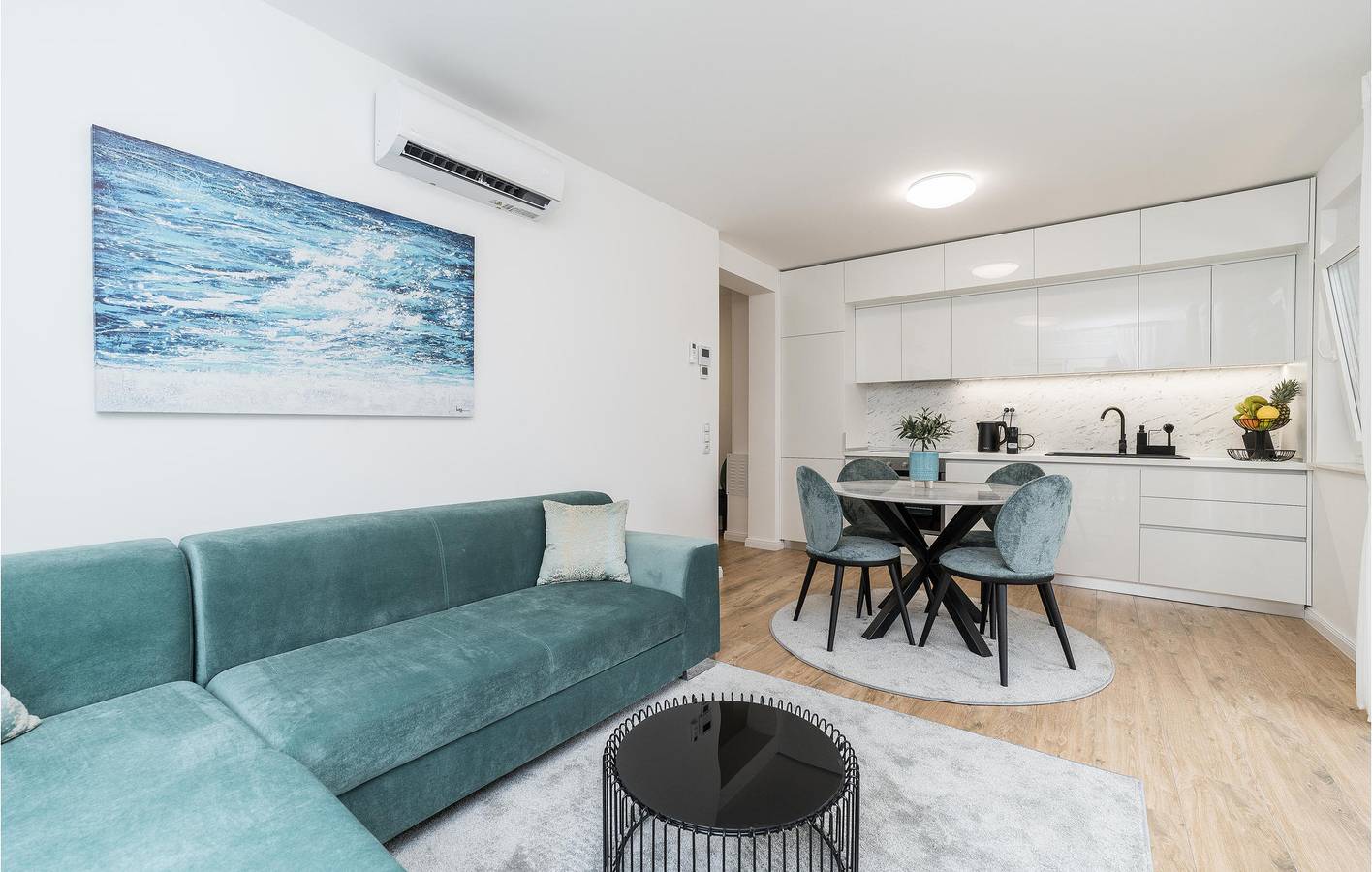 Cały apartament wypoczynkowy, Apartament wakacyjny dla 5 osób z taras in Mandre, Pag (Wyspa)