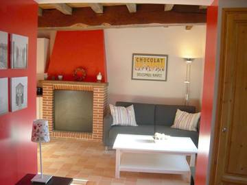 Location de vacances pour 6 personnes, avec jardin à Baulon