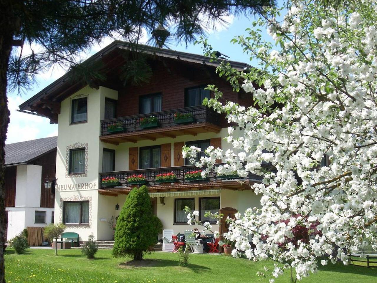 Neumaierhof - Doppelzimmer mit Dusche, Wc in Haus, Schladming-Dachstein