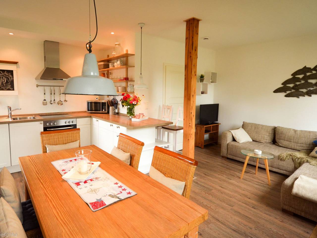 In Lutterbek mit Kleinem Garten in Lutterbek, Kieler Bucht