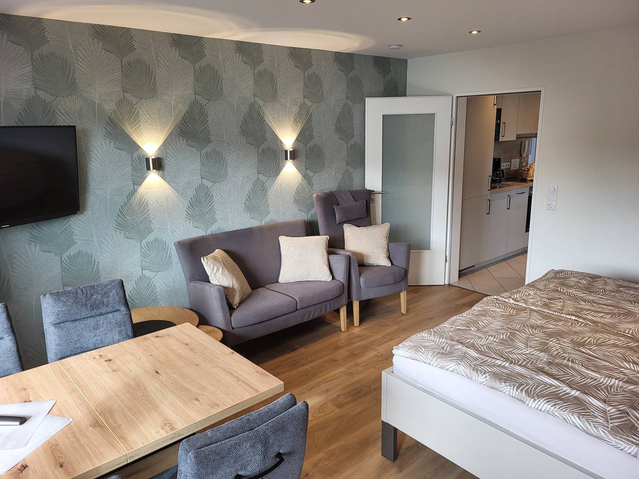 Entire apartment, Apartment 'Appartment 3' with Mountain View, Balcony and Wi-Fi in Willingen, Upland