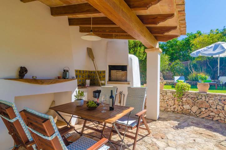 Can Boira - Ferienhaus mit Privatgarten in Porto Colom. Wifi gratis in Portocolom, Felanitx