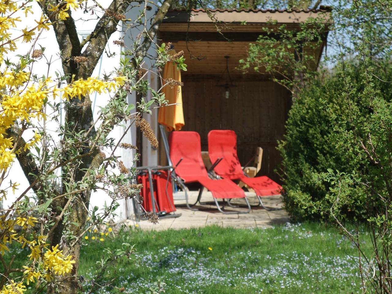 Doblerhof - Ferienhaus Gänseblümchen (Doppelhaushälfte) 65 qm in Höslwang, Chiemsee