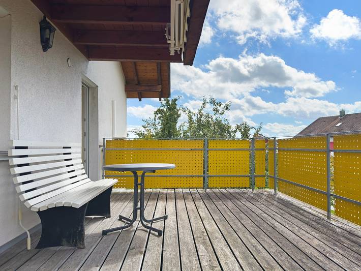 Ganze Wohnung, Apartment 'Birke' mit Gemeinschaftsgarten, Wlan und Klimaanlage in Deggenhausertal, Region Bodensee-Oberschwaben