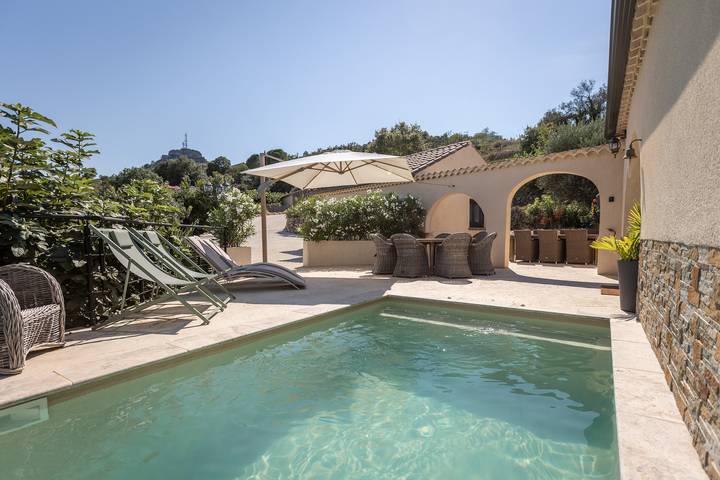 Gîte pour 4 personnes, avec piscine à Sampzon - 3