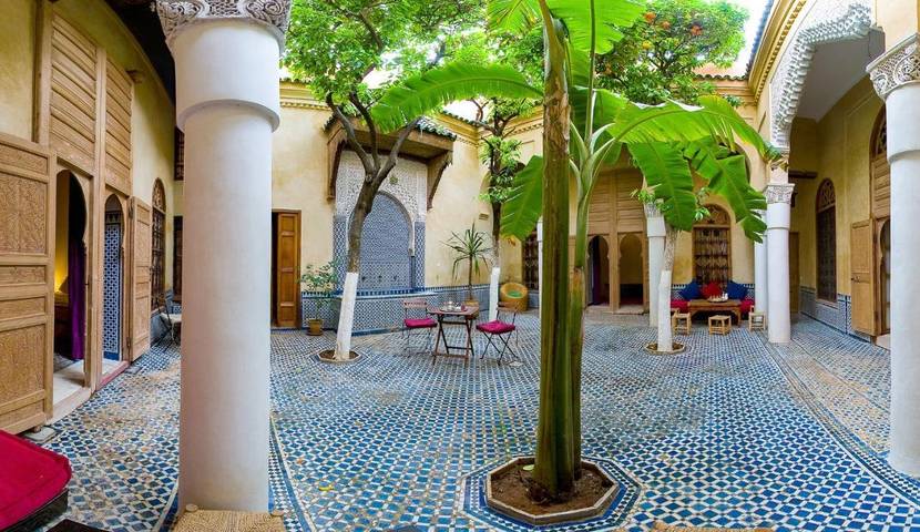 Riad pour 2 personnes, avec terrasse et jardin à Meknès - 3