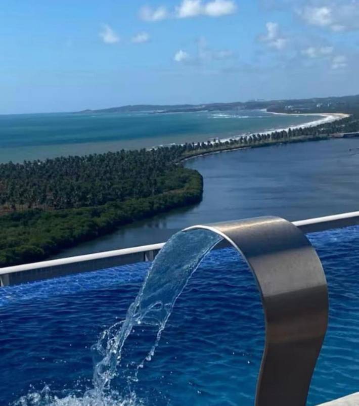 Casas e apartamentos de temporada para 3 pessoas, com piscina e terraço e ainda vista and sauna, com animais de estimação em Jaboatão dos Guararapes