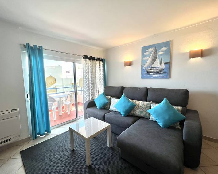 Ganze Wohnung, Mar apartment wonderful view - Quarteira in Cavacos, Quarteira