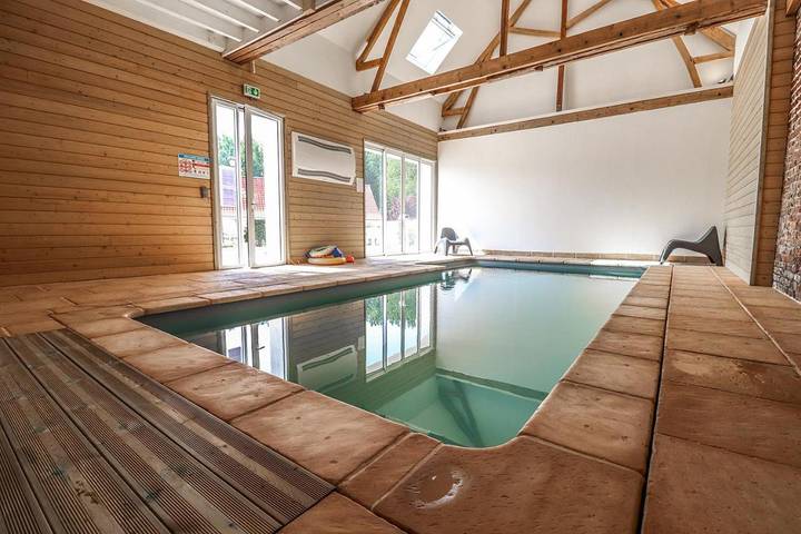 Maison de vacances pour 42 personnes, avec vue ainsi que jardin et piscine, animaux acceptés