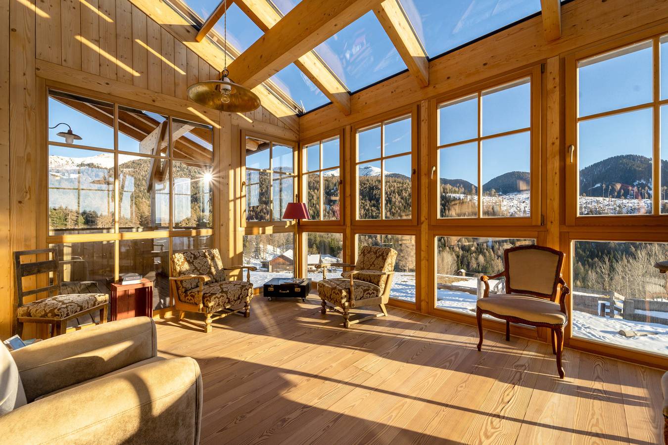 Maison de vacances 'Lexn Radein' avec vue sur les montagnes, Wi-Fi et climatisation in Aldino, Sud-Tyrol