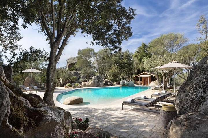 Hôtel pour 4 personnes, avec vue et piscine ainsi que sauna et jardin