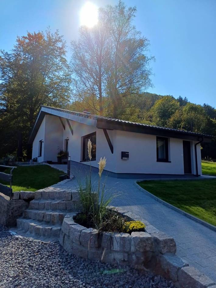 Ferienhaus für 4 Personen, mit Terrasse und Garten im Dahner Felsenland