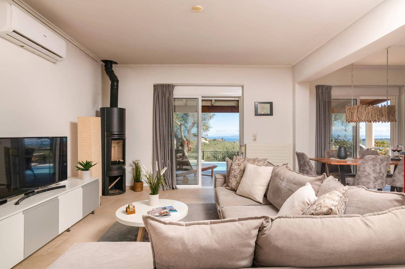 Villa für 6 Personen mit Garten in Tragaki, Zakynthos