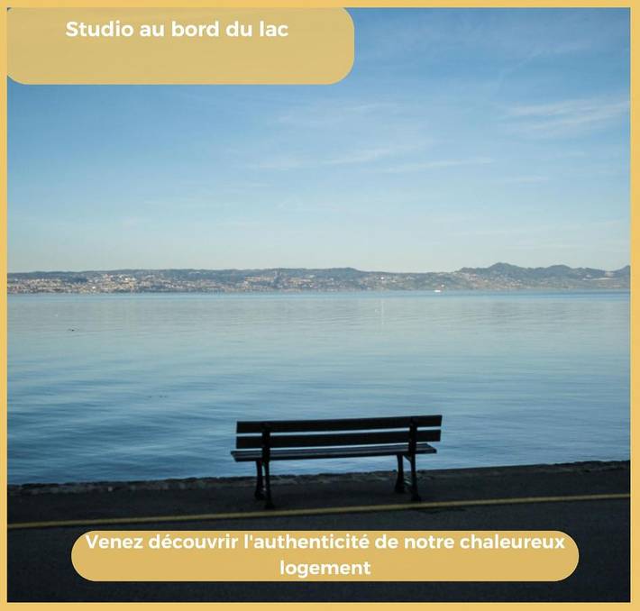 Appartement de vacances pour 2 personnes, avec vue sur le lac ainsi que vue et terrasse - 1