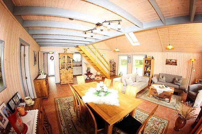 Waldkauz 64 - Großes freistehendes Ferienhaus für 9 Personen mit großem Garten in Rechlin, Müritz