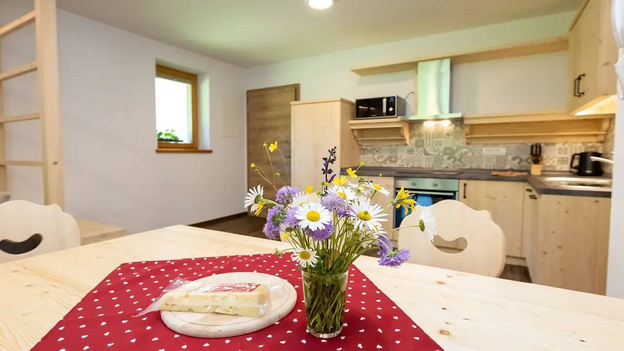 Geheel vakantieappartement, Ferienwohnung für 5 Personen (73 m²) in Bohinjsko Jez in Bohinj, Nationaal park Triglav